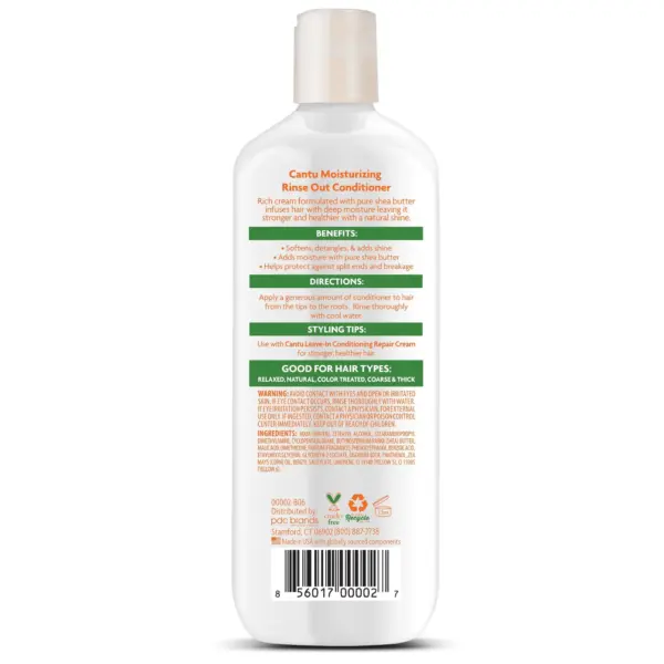 Cantu Shea Butter Moisturizing Rinse Out Conditioner 400ml Cantu Shea Butter Moisturizing Rinse Out Conditioner 400ml