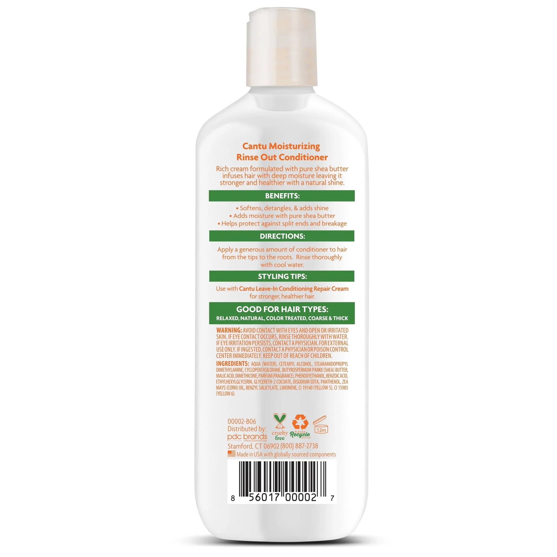 Cantu Shea Butter Moisturizing Rinse Out Conditioner 400ml
