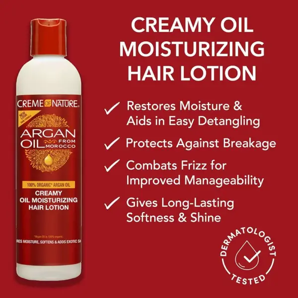 Creme Of Nature Argan Oil Moisturizing Hair Lotion 250ml Creme Of Nature Argan Oil Moisturizing Hair Lotion 250ml