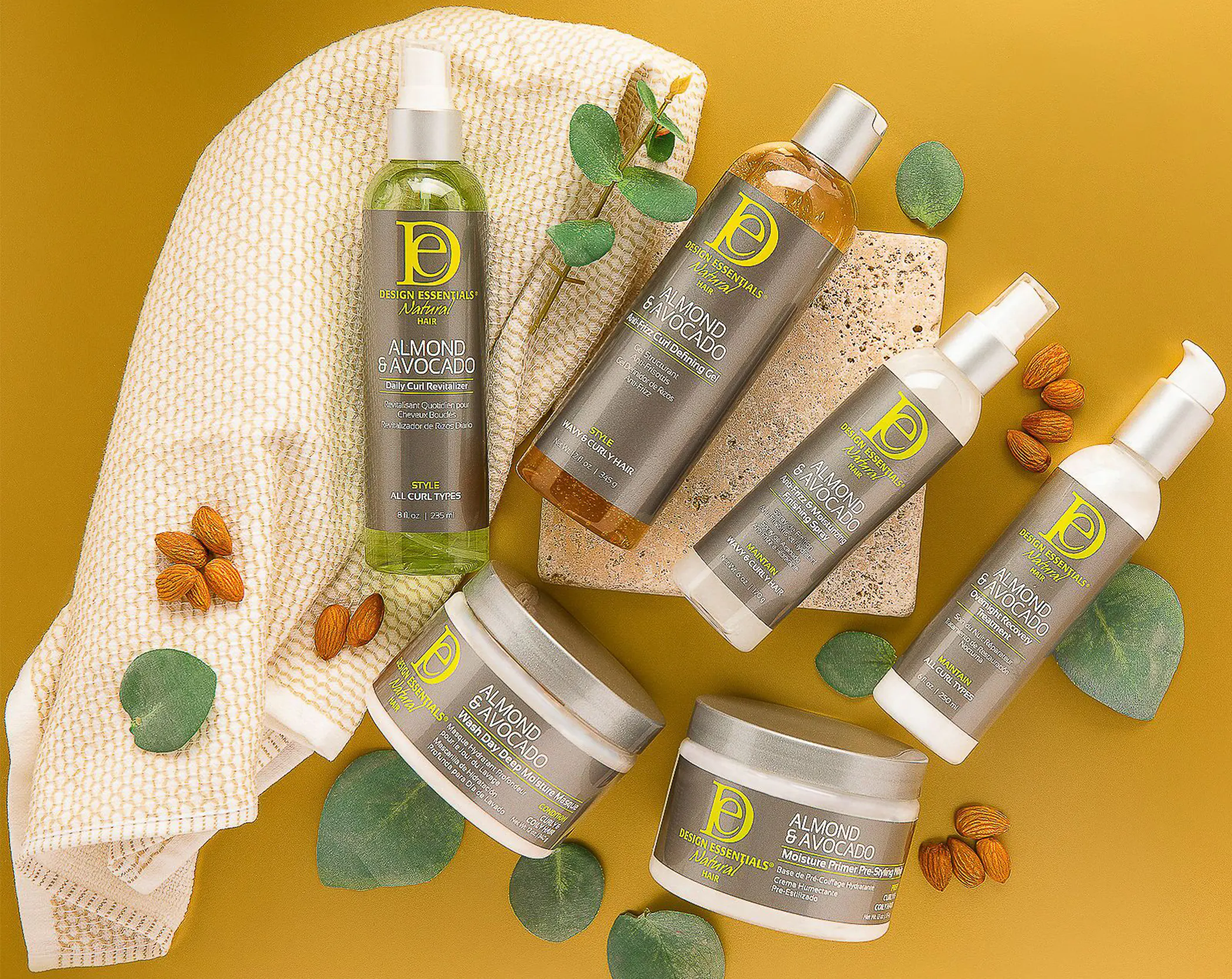 Design Essentials Almond & Avocado Daily Curl Revitalizer 8oz