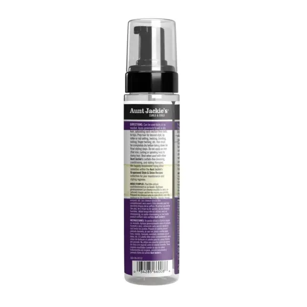 Aunt Jackie’s Curls & Coils Frizz Patrol Setting Mousse 8.5oz Aunt Jackie’s Curls & Coils Frizz Patrol Setting Mousse 8.5oz