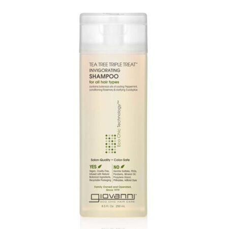 Giovanni Tea Tree Triple Treat Invigorating Shampoo 250ml Giovanni Tea Tree Triple Treat Invigorating Shampoo 250ml