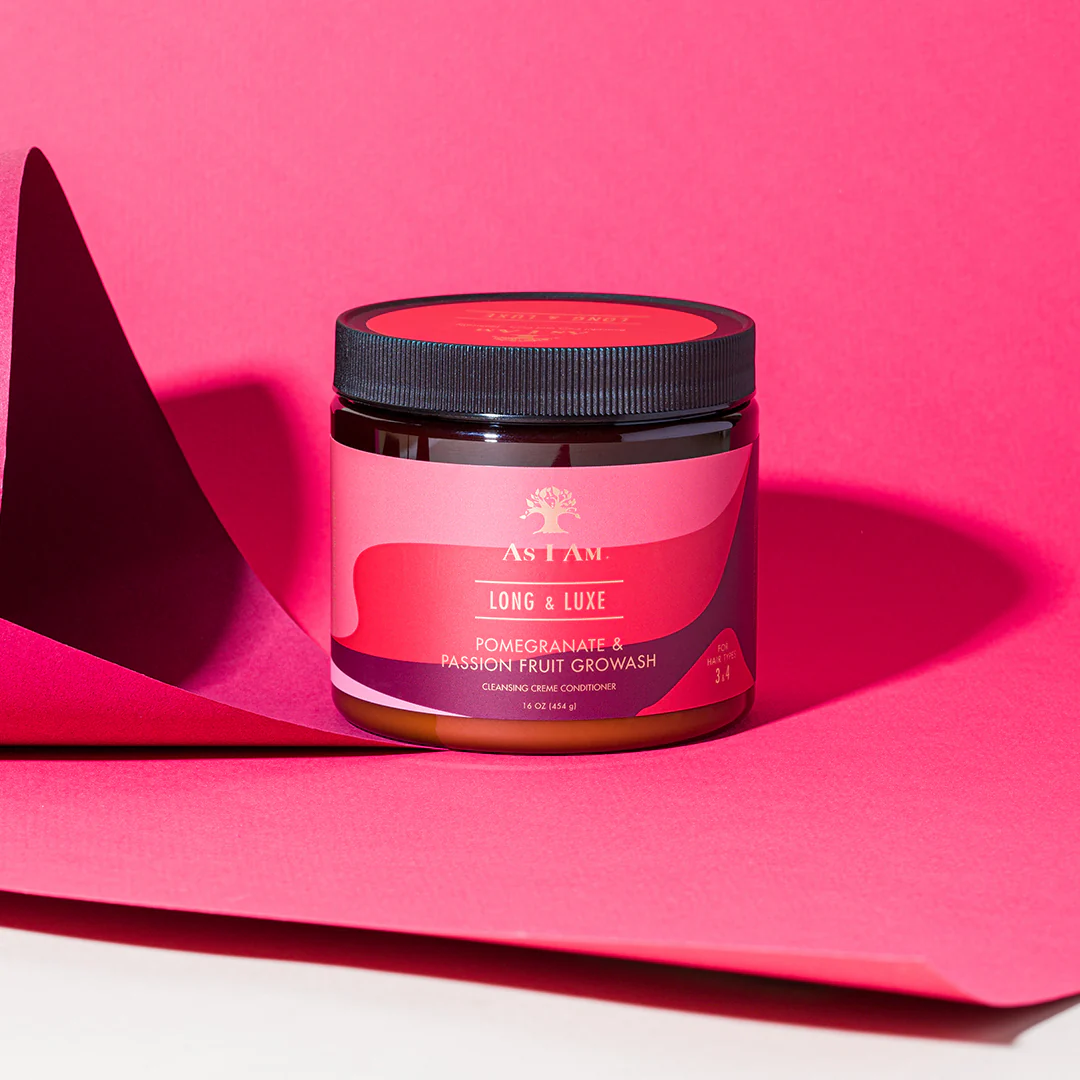 As I Am Long & Luxe GroWash Cleansing Crème Conditioner 454gr