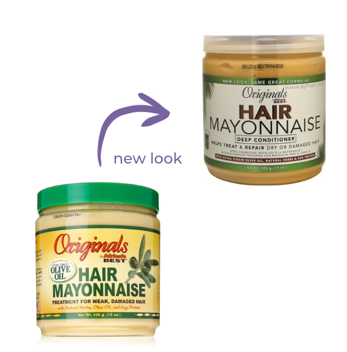 Africa's Best Organics Olive Oil Hair Mayonnaise Weak Hair Treatment 15oz