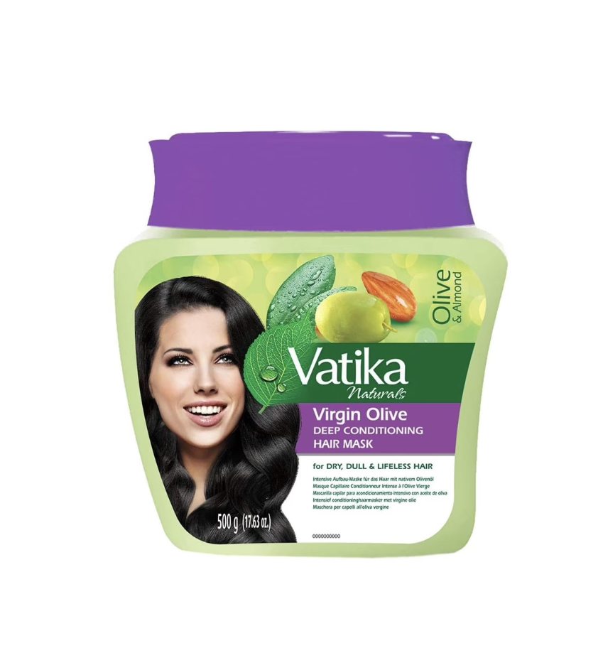 Dabur Vatika Naturals Virgin Olive Deep Conditioning Hair Mask 500 gr Dabur Vatika Naturals Virgin Olive Deep Conditioning Hair Mask 500 gr