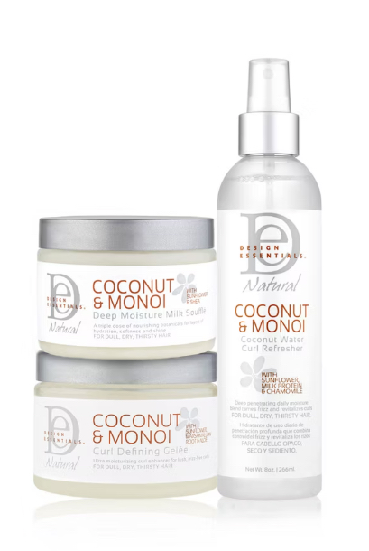 Design Essentials Coconut & Monoi Curl Refresher 266ml