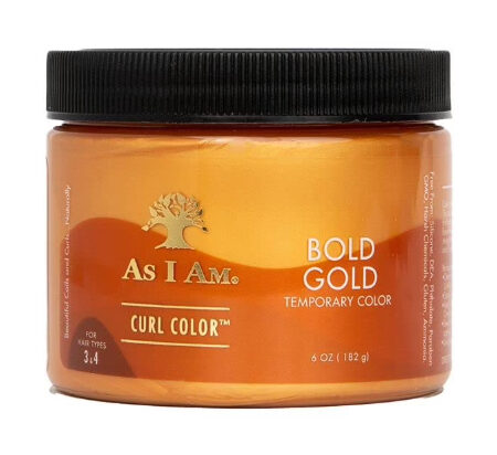 As I Am Curl Color Temporary Gel - Bold Gold 170g