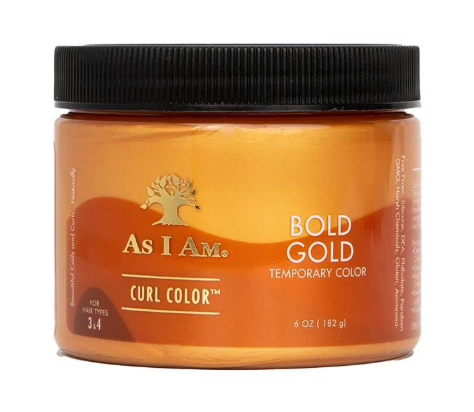 As I Am Curl Color Temporary Gel - Bold Gold 170g