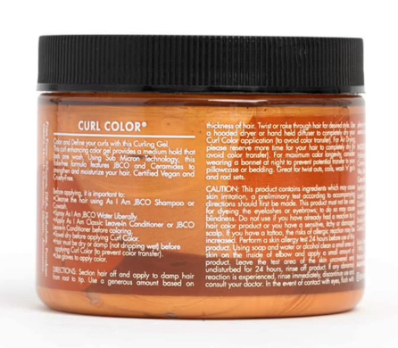 As I Am Curl Color Temporary Gel - Bold Gold 170g
