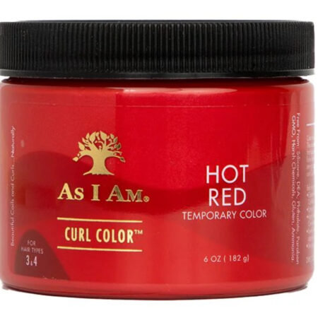 As I Am Curl Color Temporary Gel - Hot Red 170g