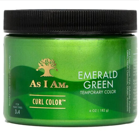 As I Am Curl Color Temporary Gel - Emerald Green 170g