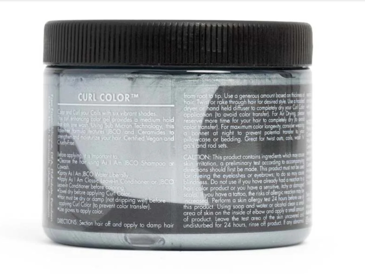 As I Am Curl Color Temporary Gel - Sassy Silver 170g