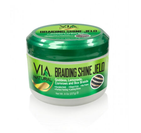 VIA Natural Braiding Shine Jelo Regular Strength 227gr VIA Natural Braiding Shine Jelo Regular Strength 227gr