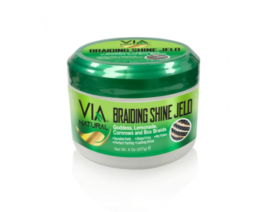 VIA Natural Braiding Shine Jelo Regular Strength 227gr VIA Natural Braiding Shine Jelo Regular Strength 227gr