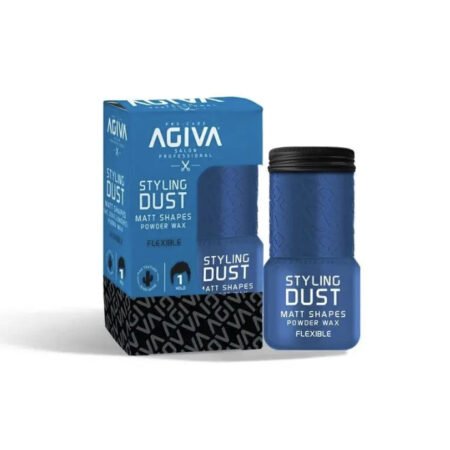 Agiva Styling Hair Powder Wax Flexible 20 Gr - Blue nr. 1 Agiva Styling Hair Powder Wax Flexible 20 Gr - Blue nr. 1