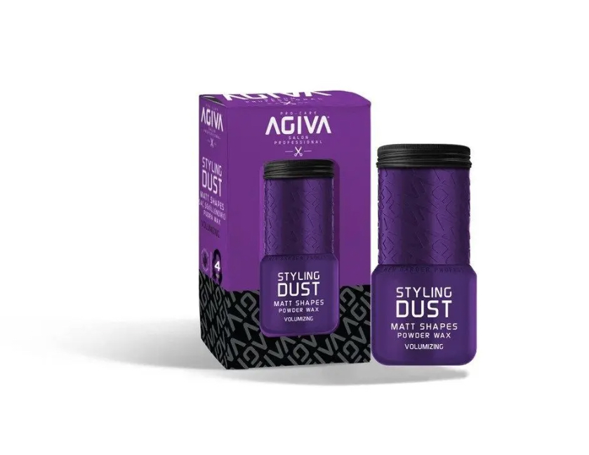 Agiva Styling Hair Powder Wax Volumizing 20 Gr - Purple nr. 4 Agiva Styling Hair Powder Wax Volumizing 20 Gr - Purple nr. 4