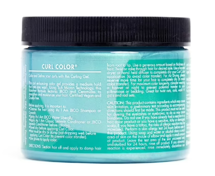 As I Am Curl Color Temporary Gel - Minty Mermaid 170g
