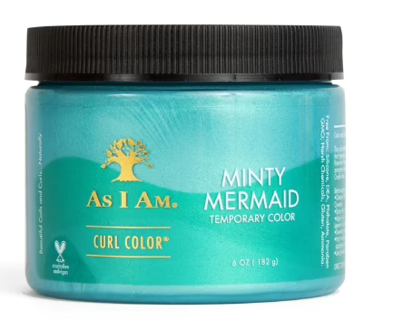 As I Am Curl Color Temporary Gel - Minty Mermaid 170g