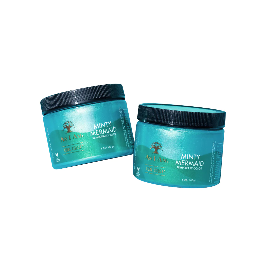 As I Am Curl Color Temporary Gel - Minty Mermaid 170g