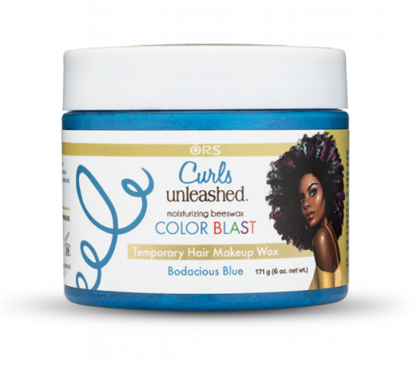 Curls Unleashed Color Blast Temporary Hair Makeup Wax Bodacious Blue 171gr Curls Unleashed Color Blast Temporary Hair Makeup Wax Bodacious Blue 171gr