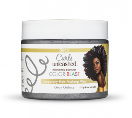 Curls Unleashed Color Blast Temporary Hair Makeup Wax Gray Galaxy 171gr
