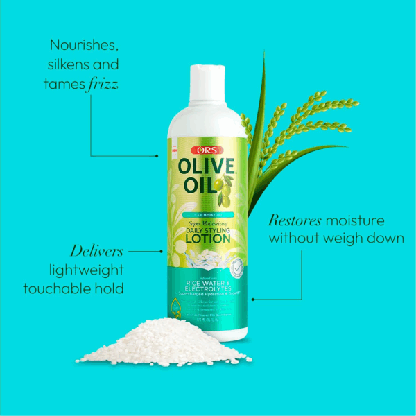 ORS Max Moisture Rice Water & Electrolytes Sulfate-Free Shampoo 473ml ORS Max Moisture Rice Water & Electrolytes Sulfate-Free Shampoo 473ml
