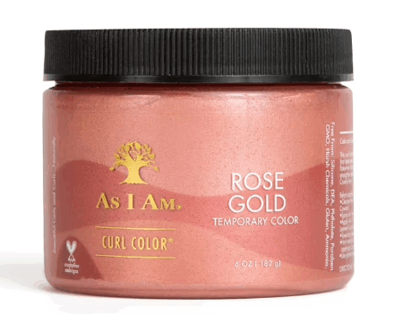 As I Am Curl Color Temporary Gel - Rose Gold 170g