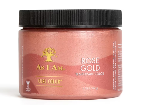 As I Am Curl Color Temporary Gel - Rose Gold 170g