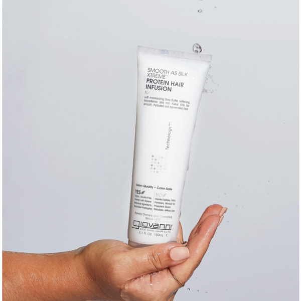 Giovanni Smooth As Silk Xtreme Protein Hair Infusion 150ml Giovanni Smooth As Silk Xtreme Protein Hair Infusion 150ml