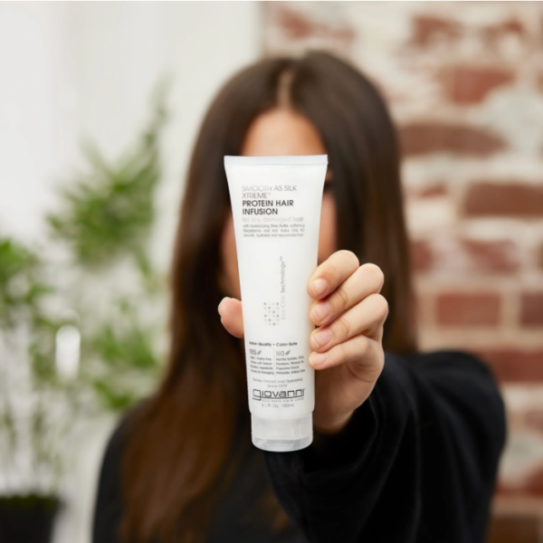 Giovanni Smooth As Silk Xtreme Protein Hair Infusion 150ml Giovanni Smooth As Silk Xtreme Protein Hair Infusion 150ml