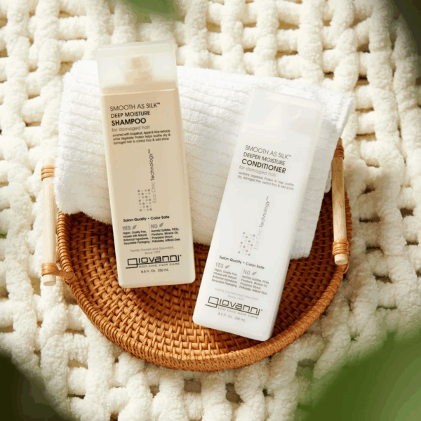 Giovanni Smooth As Silk Deep Moisture Shampoo 8.5oz Giovanni Smooth As Silk Deep Moisture Shampoo 8.5oz