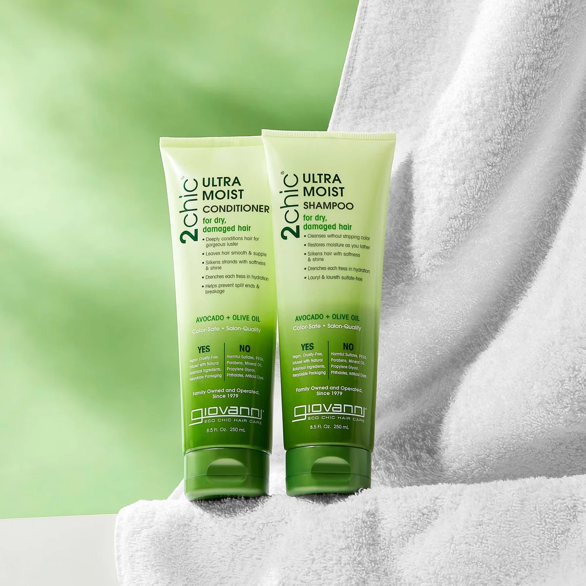 Giovanni 2Chic Avocado & Olive Oil Shampoo 8.5oz / 250ml