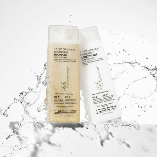 Giovanni Tea Tree Triple Treat Invigorating Shampoo 250ml Giovanni Tea Tree Triple Treat Invigorating Shampoo 250ml