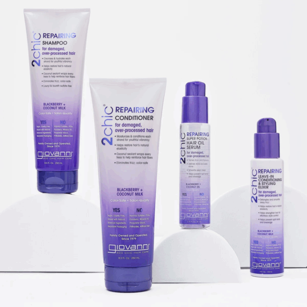 Giovanni 2Chic Blackberry & Coconut Milk Intensive Hair Mask 5.1oz / 150ml Giovanni 2Chic Blackberry & Coconut Milk Intensive Hair Mask 5.1oz / 150ml