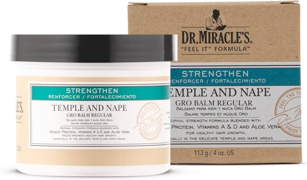 Dr. Miracle's Temple and Nape Gro Balm Regular 113 Gr