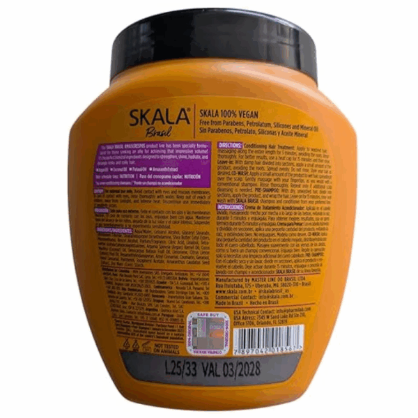 Skala Mais Crespos Haar Treatment Creme 1000g Skala Mais Crespos Haar Treatment Creme 1000g