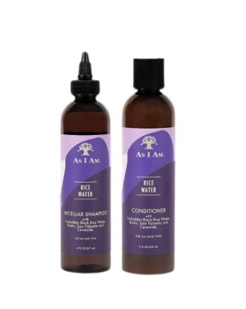 As I Am Rice Water Shampoo & Conditioner