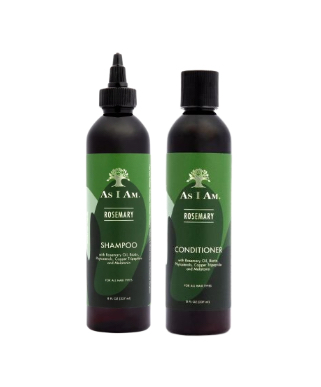 As I Am Rosemary Shampoo & Conditioner