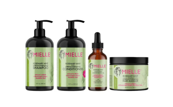 Mielle Rosemary Mint Shampoo, Conditioner, Oil & Masker Set