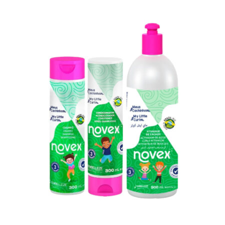 Novex My Little Curls Shampoo, Conditioner & Curl Activator Set