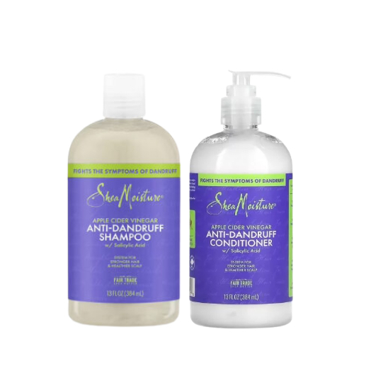 Shea Moisture Apple Cider Vinegar Anti Dandruff Conditioner & Shampoo