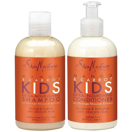 Shea Moisture Kids Mango & Carrot Shampoo en Conditioner