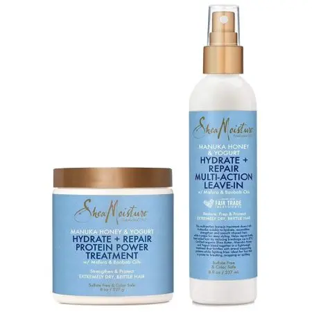 Shea Moisture Manuka Honey & Yoghurt  Hair Masque & Power Treatment