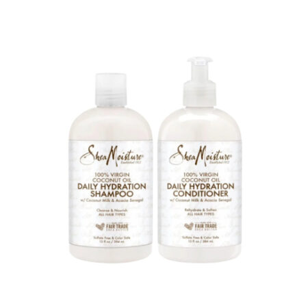 Shea Moisture 100% Virgin Coconut Oil Shampoo & Conditioner