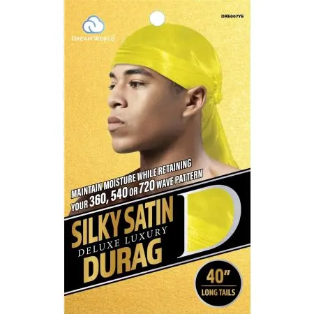 Dream World M-Durag Smooth & Thick Yellow #DRE007YE (EA)