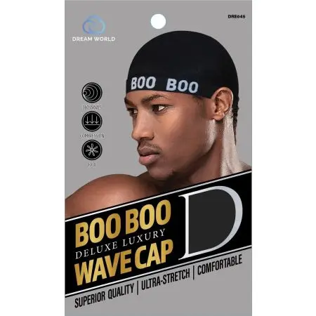 Dream World M-Stocking Cap Boo Boo Black #DRE045 (EA)