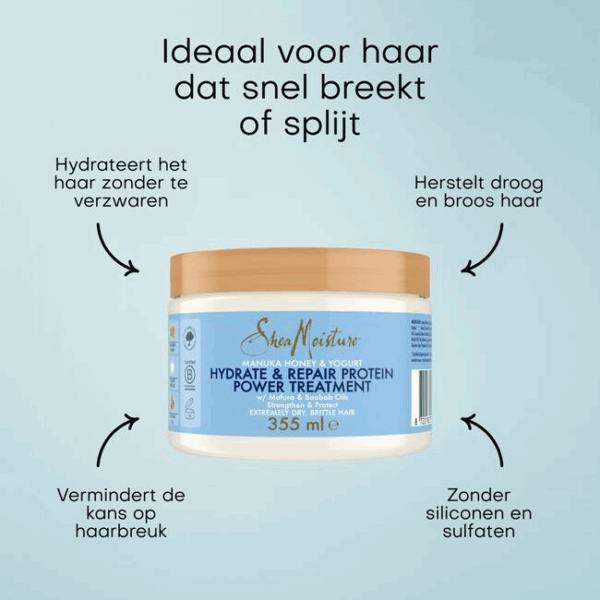 Shea Moisture Manuka Honey & Yoghurt Treatment 355ml Shea Moisture Manuka Honey & Yoghurt Treatment 355ml