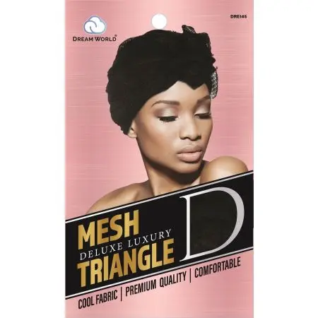 Dream World W-Mesh Triangle Black #DRE145 (EA)