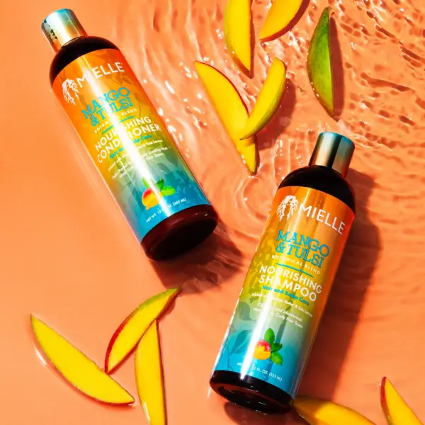 Mielle Mango & Tulsi Nourishing Shampoo & Conditioner Duo Set – 2 x 355ml
