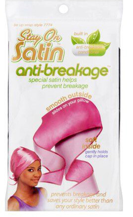 Stay On Satin #7774 Anti-Breakage Tie Up Wrap